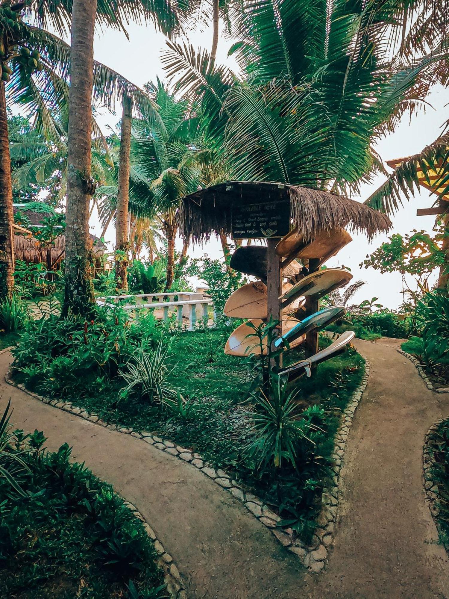Shakabrah'S Beachfront Kubo General Luna  Ngoại thất bức ảnh